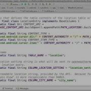 Adding Content Provider To Our Contract Developing Android Apps