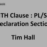 WITH Clause PL SQL Declaration Section In Oracle Database 12c