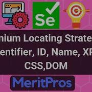 Selenium Locating Strategies By Identifier ID Name XPath CSS DOM