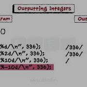 Input Output Operations C Programming Basics Computer Programming