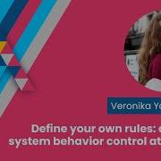 Dynamic System Behavior Control At Runtime Veronika Yastrebova Lambda Days 2024
