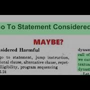 When Is It OK To Use Goto