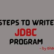 Connecting Java Application And Data Base Using JDBC Program Lec 3 Advanced Java BhanuPriya