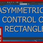 Solidworks Asymmetrical Control Of Rectangle