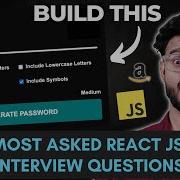 React JS Interview Questions Password Generator Frontend Machine Coding Interview Experience