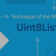 Uint8List Technique Of The Week