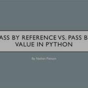 Pass By Reference Vs Pass By Value And Implementing Examples In Python