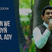 Hajy Ýazmämmedow Aýsoltan Aşgabadyň Bagynda Ady ýok 2020