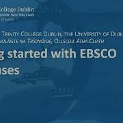 Getting Started With EBSCO Databases