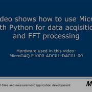 Signal Processing With MicroDAQ And Python