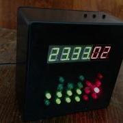 Binary Clock With LED Display Binarne Hodiny S LED Displejom