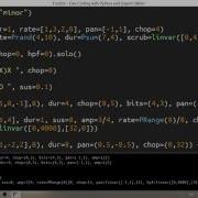 Choppy Water Live Coding With FoxDot Python And SuperCollider
