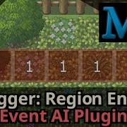 How To Trigger Events When A Region Is Entered Event AI Plugin For RPG Maker MZ MZ 101 Tutorial 5