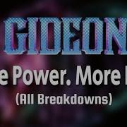 GIDEON More Power More Pain All Breakdowns