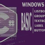 C Windows Form ListBox Button Label TextBox GroupBox