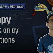 Numpy Tutorial Basic Array Operations