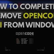 How To Completely Remove Opencode CLI From Windows