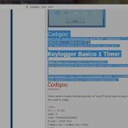 Videotutorial Visual Basic Keylogger