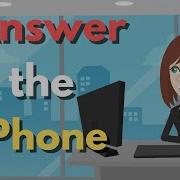 Answering The Phone Message Taking In Workplace English L English Conversation Practice At Work