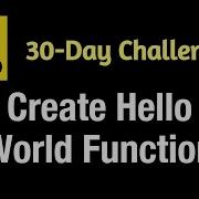 Create Hello World Function Closure Day1 Leetcode 2667 JavaScript 30 Day Challenge