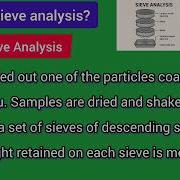 What Is Sieve Analysis Dry Sieve Analysis Wet Sieve Analysis Geotechnical Engineering Gate