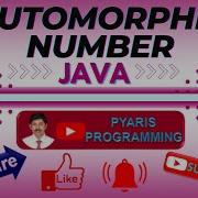 Java Automorphic Number Check Whether A Given Number Is Automorphic Number Or Not Using Java