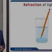 Class 10 Physics Chapter 12 Lecture 4 Refraction Of Light Allied Schools