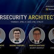 Panel Effective Cybersecurity Architecture