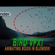 Анимация систем Boid в Blender использование функции автоключевых кадров дополнение Ft Spyderfy