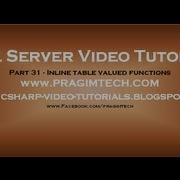Inline Table Valued Functions In Sql Server Part 31