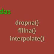 Python Tutorial Dealing Missing Data In Pandas Dropna Fillna Interpolate In 14 Minutes