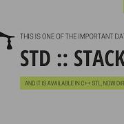 Std Stack In C