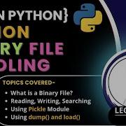 Python Binary Files Explained Read Write And Manipulate Binary Data Like A Pro