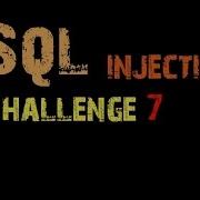 Sql Injection Challenge Solution