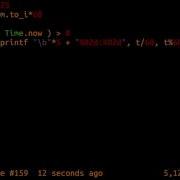 Daily Bits Ruby Countdown Timer Remix One Liner