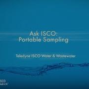 Ask ISCO Portable Sampling