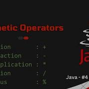 Arithmetic Operators Java 4 Tamil
