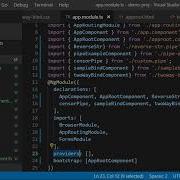 Angular 7 Two Way Binding App Module