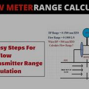 How To Calculate Flow Range In Differential Pressure Transmitter Transmitter Basics