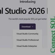 Connect SQL Server With Visual Studio 2026