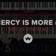 His Mercy Is More Live Keys Tutorial