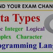 Data Types In R Language Numeric Integer Logical Character Complex R Tutorial For Beginners
