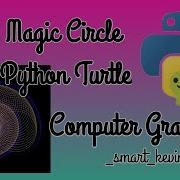 Draw Magic Circle Using Python Turtle Python Pythonturtle Turtle Programming