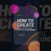How To Create Geometric Shape In Seconds Illustrator Design Designtutorial Adobe Howto Ui
