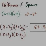 Difference Of Squares Visualizing Algebra