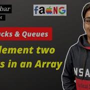 Implement Two Stacks In An Array Stack Love Babbar DSA Sheet Amazon
