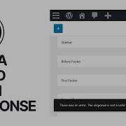 Как исправить ошибку WordPress Ответ не является допустимым JSON ответом Все методы