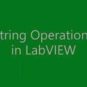 Simple String Operations In LabVIEW