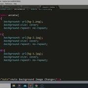 Auto Background Image Change Using Html Css