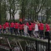 TU Delft Glass Truss Bridge Test
